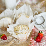 6x Berry Muffins with Crumble Topping