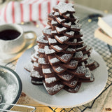 Salted Chocolate Biscuit Star Tree