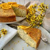 Orange and Poppy Seed Cake 8"