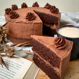 Chocolate Mud Cake 8"